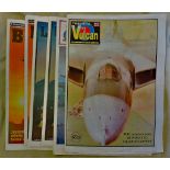 Air Warfare-Six newspaper supplements (Incl two double) featuring the Lancaster Bomber, a 50th