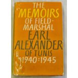The memories of Field Marshall Earl Alexander of Tunis 1940-1945-(1st edition) 1962 hardback with