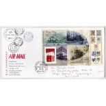 Hong Kong 1997 Hong Kong Post Office M.S. F.D.C. SG Ms 899 On Official F.D.C. (Airmail)