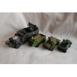 Armoured with Scout Cars, APCs, Corgi, Matchbox etc. (14)