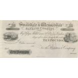 Provincial - Swaledale & Wensleydale Banking Company unissued £10 186-