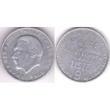 Germany 1930 (14 Sept) Hitler Token, Aluminium, scarce, 30mm GVF+