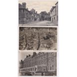 Dorchester RP cards(2)-Aerial view, Gloucester Hotel, Street scene(1) three good cards