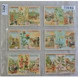 Liebig 1909 Plants used for Colours set 6 Sanguinetti 969