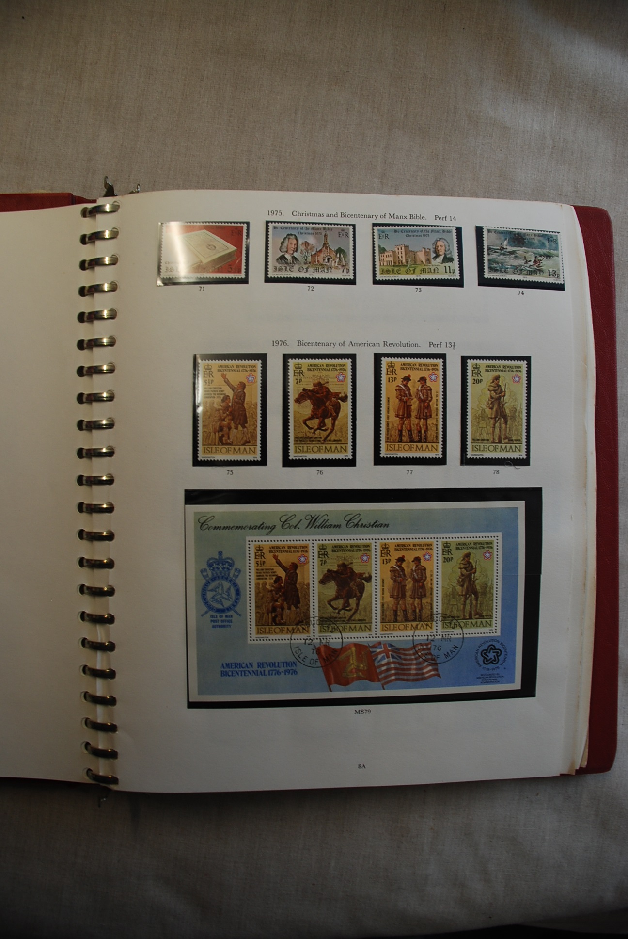 Isle of Man - 1958-1987 Mainly U/M mint in a SG One Country Album. Definitive's to £1, etc. Good - Image 3 of 3