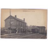 Railway WWI-Airances(Somme) Station, Railway staff etc