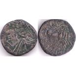 Roman Republic Silver Denarius cn Papirius Carbo c.121 BC Papiria 7, about fine, edge a little