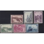 Belgium 1929 Anti T.B. Fund SG 552-557 mint set of 6