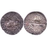 Edward III (1327-77) Pre-Treaty Period (1351-61) Halfgroat, London. Spink fine to very fine, a