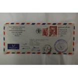 Overseas Covers - A mixed lot including: China 1923, Palestine, Iran, Austria/Taskente, Egypt,