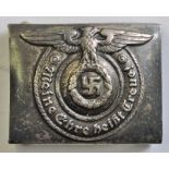 German WWII-SS Belt buckle, maker marked