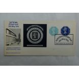 Great Britain (6 May) 1974 National Stamp Day Official Cover with Stamp Day sheet. Quite Scarce