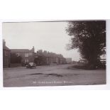 Lincs, Keelby-RP Yarborough Road, vintage auto passing the Bricklayers Arms *** Brockesby 1913, date