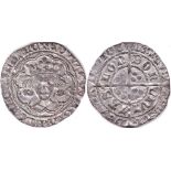 Edward IV Light Coinage (1464-70) Groat, London. No marks at neck. Spink 2002, about very fine,