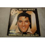 Elvis-'40 Greatest-Arcade Records, gatefold sleeve, 2 Lp's-ADEP12, in very good condition.