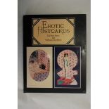 Erotic Post Cards-by Barbara Jones + William Ouellette-hard back with cover, fully illustrated, good