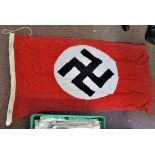 German NSDAP 1941 - dated flag 5'x3'(sold as seen)