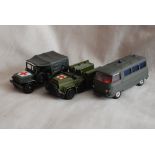 Military Ambulances (5) Corgi, Matchbox (2), Soudo etc