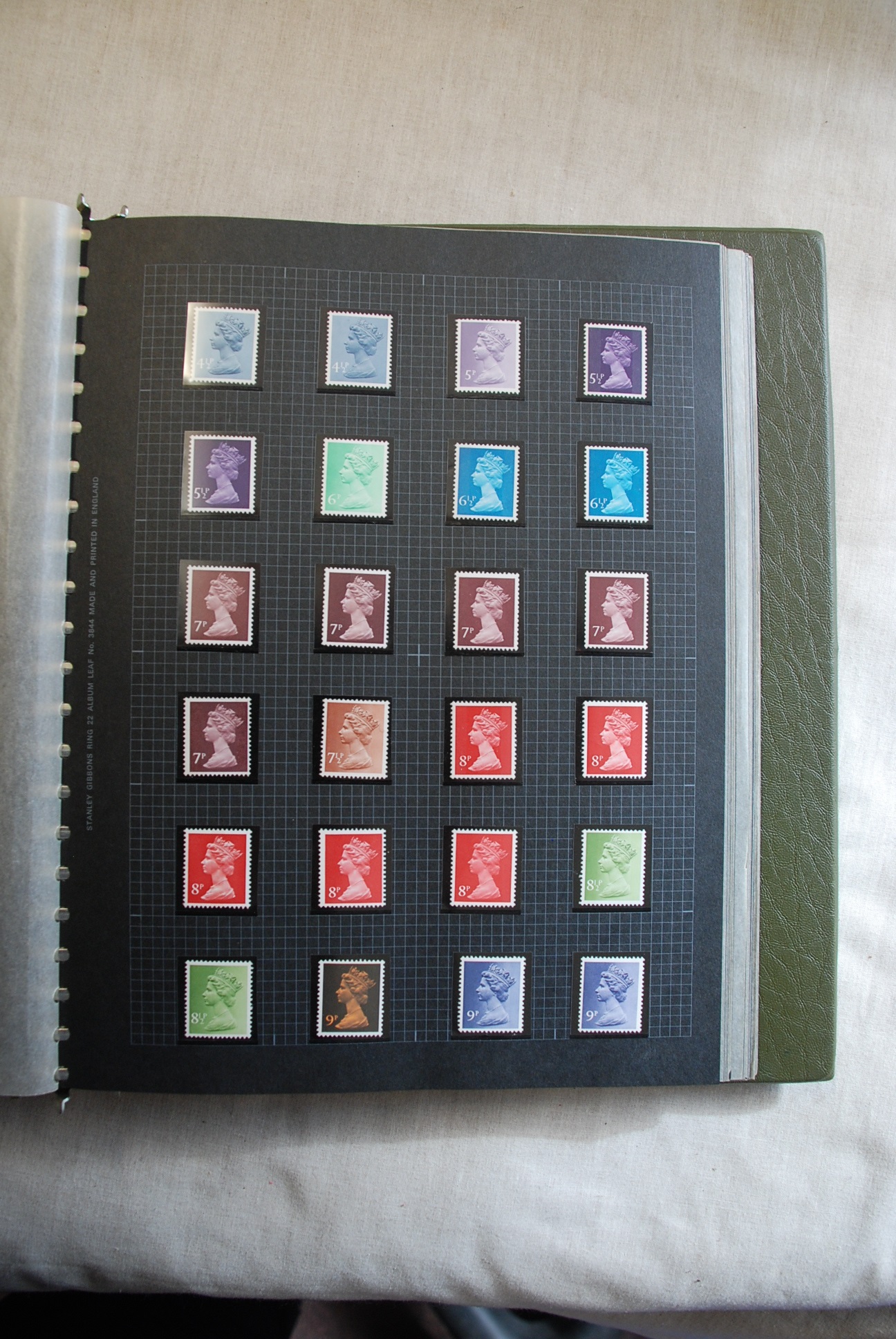 Great Britain 1971-83 Fine mint collection in mounts in Swing-o-Ring album good machins and - Image 3 of 3