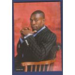 Autograph - Frank Bruno - Colour photograph signed 'Best wishes Frank Bruno.