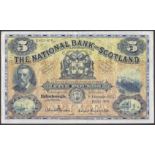 The National Bank of Scotland 1955 Five Pounds, GVF