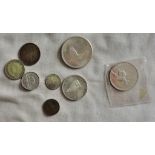 Canada - mixed range including: Centenial Dollar and 50 Cents (8)