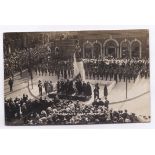 Kent-Maidstone War memorial-Dine RP of Remembrance Parade unveiling the memorial used 1923