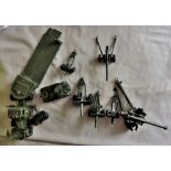 Artillery Six Guns - Dinky etc, one Corgi Major Mark Truck (6)