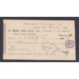 Oakes Bevan + Co,Sudbury-used order Sudbury MarketHouse Company, to William Robert Bevan Esq,