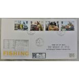 Great Britain 1981 23rd Sept Fishing The Wharf St. Ives. Cds Cornish Fishing Port