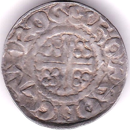 John (1199-1216) Short Cross Penny, group 5, Monger Roger of Rochester(?) S1351, about VF, a good - Image 2 of 3