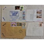 Congo 1960's Airmail Envs To Esso Europe, London (4). Range thematics. Commercial (4).