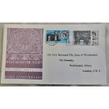 Great Britain 1966 (Feb 28) Westminster Abbey, House of Lords cds, FDC, BFDC 6, Cat £150+