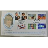 Great Britain 1981 (18 Nov) Christmas Regent Street London WI. Christmas stamps and Royal Wedding