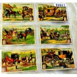 Liebig 1909 Our Ancestors Carriages set 6 Sanguinetti 981