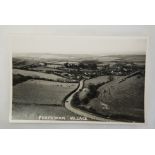 Dorset - Portesham Village RP hill top view of the village. Scarce cover