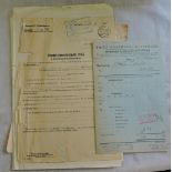 German Weimar to Nazi era documents (13) Relating to purchases of Medicine and many other