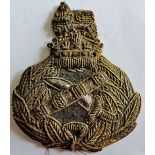 British Generals Bullion (Tarmshed) cap badge