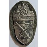 German Demjansk Arm Shield 1942.