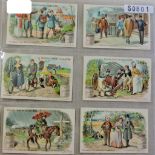 Liebig-1904-One Hundred Tears of Travelling) set(6) EX,Cat £45(S801)