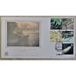 Great Britain 2002 (19 March) UK Coastlines on Falkland Islands Bluff Ocve 20th Anniversary FDC