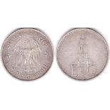 Germany 1935G 5 Reichmark, GVF, KM83