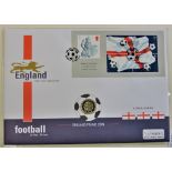 Great Britain P&N 2002 21th May World Cup 2002 First Day Cover £1 Coin, p/a