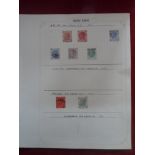 Hong Kong - 1863-1946 Collection on album pages - used and mint clean lot with high catalogue value