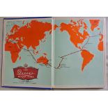 The Queen's World Tour 1954-fully Illustrated hard back - by J.A.Nicholls, in good condition