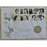 Great Britain P&N 2006 Her Majesty the Queen's Eightieth Birthday Royal Mint Cover with £5 Coin