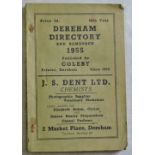 Dereham Directory and Almanack 1955-J.S.Dent Limited, Chemists-interesting and in good condition