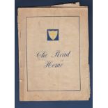 The Road Home (Villach to Calais) 8th Army Pamphlet brief instructions and notes for returning