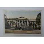 Australia (Melbourne) 1906 Used Postcard public library Melbourne to Petersbough