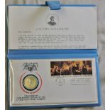 U.S.A. P&N 1976 American Bicentenary Medallic First Day cover with Silver Independence Day Medal